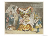 Alice and the Duchess in the Kitchen with the Duchess Who is Holding a Baby