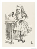 Alice Shrinks and Stretches Alice Finds the Bottle Labelled Drink Me
