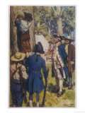 He Commemorates Their Landing in Botany Bay by Inscribing a Record on a Tree