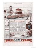 An Advertisement for the New Lionel 100% Elecrically Controlled Railroad