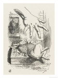 Alice Sends the White Rabbit into the Cucumber Frame