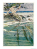 Peter Pan  Mermaid on a Rock