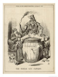 "The Fenian Guy Fawkes"  Sitting on a Keg of Gunpowder Ready to Explode