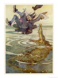 Captain Hook Falls into the Jaws of the Crocodile