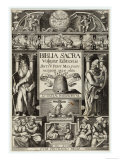 The Title Page of the Vulgate Bible