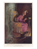 Scrooge Receives a Visit from the Ghost of Jacob Marley His Former Business Partner
