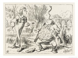 Father William Balances an Eel on the End of His Nose
