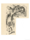 Cheshire Cat Alice Meets the Cheshire Cat