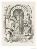 Alice Crowned as Queen "Queen" Alice with the Old Frog
