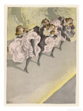 Four Dancers Perform on a Stage