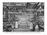 Women Working the Crompton Axminster Loom at Richard Smith and Sons Kidderminster England