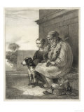 Blind Fiddler and His Dog