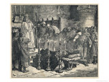 William I is About to be Buried at Caen Normandie When Ascelin Fitzarthur Claims the Territory