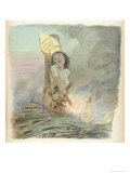 Joan of Arc Burned at the Stake in Rouen on 30 May 1431