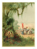 Columbus Lands at Guanahani (Bahamas) Also Known as Watling Island or San Salvador
