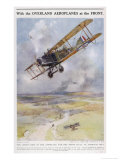 An Allied Aeroplane Carries a Motorcycle on Its Wing