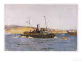 Hms Sarnia Lands Troops in Suvla Bay