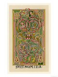 Interlacing Folial Designs from a German Bible
