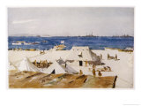 The Welsh Casualty Clearing Station on "A" Beach Suvla Bay