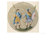 Anglo-Saxon Soldiers in Military Habits