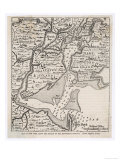 Map of New York from the Middle of the Eighteenth Century