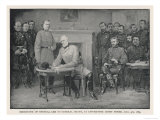 General Lee Surrenders to General Grant at Appomattox Court House