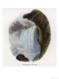 Two Tiny Figures are Dwarfed by the Might of Niagara Falls