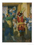 The Sea Captain John Oxenham Enjoying a "Tankard of Sack" with His Fellow Sailors