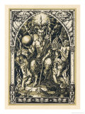 Satan Presides at the Sabbat Attended by Demons in Human or Animal Shapes