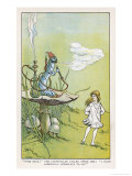 Alice Walks Away from the Caterpillar