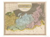 Map of the Russian Empire