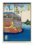 The Pleasure-Barge of a Daimyo of the Togugawa Era on the Inland Sea