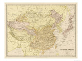 Map of the Chinese Empire and Japan
