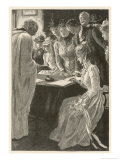 The Bride Signs