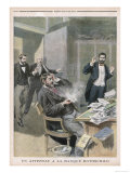 Letter Bomb Wounds M Jodkowitz Secretary of Banker Alphonse de Rothschild at Paris