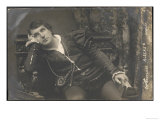 Albers a Belgian Actor in the Role of Hamlet