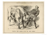 William Gladstone Taking the (Irish) Bull by the Horns