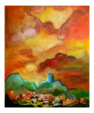 Hot Southwest Landscape