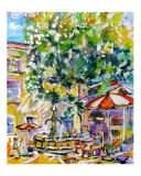 Bistro France Street Cafe Scene Provence