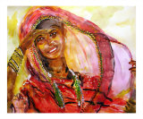 Indian Beauty Women in Silk Sari