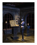 Demon and book