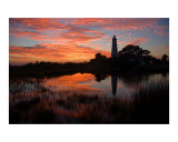 St Marks marsh sunset