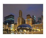 Chicago at night