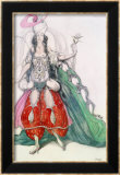 Costume Design for Scheherazade: Zobeide (Jane Marnac)