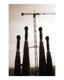 Antoni Gaudi's Sagrada Familia under construction  June 2006