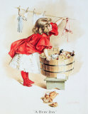 Ivory Soap Girl Washing