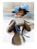 Woman with Hand Warmer 1901