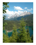 Lake Surrounded By The Alps