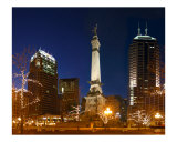 Indianapolis Circle Night