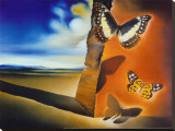 Landscape with Butterflies